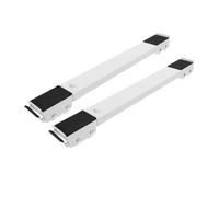 KITANDOVE Carrello Mobile Regolabile Per Lavatrice Asciugatrice Frigorifero Base Da Pavimento Bloccaggio Ruote Spostabile Resistente Umidità Mobili Elettronici