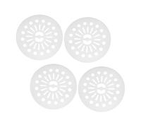KITANDOVE Copertura Per Tappo Di Centrifuga Per Lavatrice Bianca 4 Pezzi Tampone Di Pressatura Per Vestiti Per Tamburo Di Disidratazione 22 Cm