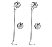 KITANDOVE Gancio Antivento Per Finestra in Acciaio Inossidabile Gancio Serratura Per Finestra Vecchio Stile