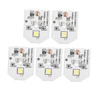 KITANDOVE Modulo Luce Led Da 5 Pezzi Per Frigorifero - Lampadine Di Ricambio Per Frigorifero - Luminose Facili Da Installare