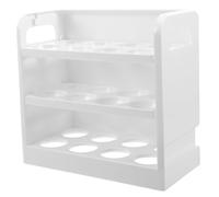 KITANDOVE Portauova Per Porta Laterale Del Frigorifero Organizer Per Uova A 3 Strati Utile Per Conservare Uova in Casa E Cucina