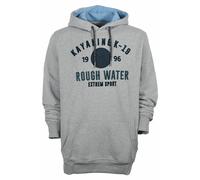 Kitaro Felpa Cappuccio Sweatshirt Uomo Blu Grigio Rosso Plusgröße