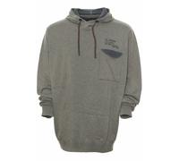 Kitaro Felpa Pullover Con Cappuccio In Cotone Uomo Fine Knit Taglie 3XL 4XL 5XL