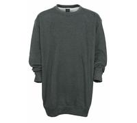 Kitaro Felpa Uomo Cotone Girocollo Basic Taglie Forti Regular