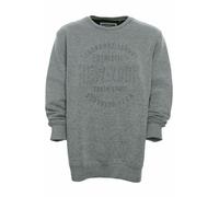 Kitaro Felpa Uomo Manica Lunga Girocollo Nero Grigio Plus Size Grafica 3D