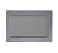 Kitbags & Lockers Nicchia per doccia e bagno, piastrellabile, impermeabile, da incasso, organizer termico per piastrelle, pannello termico (559 mm x 406 mm, senza scaffali)