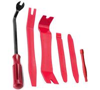 Kitbest Set di 6 Cunei Decorativi per Auto, Strumenti per Lo smontaggio dell'auto, per Rivestimenti Interni, Rivetto di Fissaggio, Strumento a Leva in plastica, Kit di Attrezzi per l'imbottitura del