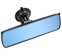 KITBEST Specchietto retrovisore per prova di guida Specchio interno per auto Adesivo regolabile Specchietto per istruttore di guida per studenti con ventosa per auto SUV Camion 250 X 71 mm