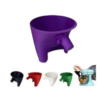 Kitchen Aid Auxiliary Mixer Flour Funnel,Suitable For KSM150 5-Quart Tilt-Head Mixer, Used For Prevent Spilling And Mess(Purple)