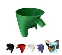 Kitchen Aid Auxiliary Mixer Flour Funnel,Suitable For KSM150 5-Quart Tilt-Head Mixer, Used For Prevent Spilling And Mess(Green)