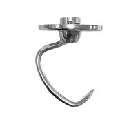 Kitchen-aid K45DH Gancio per Impasto in Acciaio Inox per robot da cucina 4,5/5QT, Gancio Impastatore di Ricambio per il pane per miscelatore, lavabile in lavastoviglie