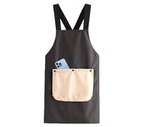 Kitchen Apron - With Removable Towel | Kitchen Apron With Front Pocket And Removable Towel, Ideal For Cooking, Grilling, BBQ, Gardening, Crafting, Painting, Dishwashing, Artists, Stylists, More, nero
