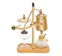 Kitchen Balance Siphon Coffee Maker Double Ridged Fulcrum with Tee Handle Unique Vintage Coffee Makers for Kitchens Coffees Shops Beverage