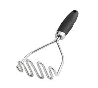 Kitchen Bean Masher - Fruit Smasher 26 x 8 cm, strumento manuale in acciaio | Ricer Vegetable For Pure Salad, Long Lasting Pumpkin Smasher Present For Home Cooking Restaurant Chef Meal Prep Burro