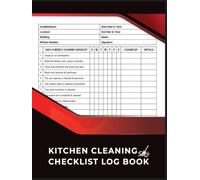Kitchen Cleaning Checklist Log Book: Daily & Weekly Cleaning and Hygiene Schedule and Checklist for restaurants and food service businesses