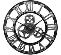Kitchen Clocks Wall Large Wall Clocks Industrial Gear Wall Clock Decorative Wall Clock Industrial Style Wall Clock (Without Battery)
