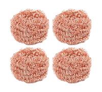 Kitchen Copper Scrubber - Multi Functional Cleaning Pad Set | Long-Lasting Rust Resistant Cleaner for Utensils, Cooktop, Pan, Bowl, Kettle, Glassware, Countertap, Commercial Restaurant, Culinary Works
