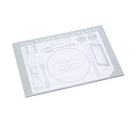 Kitchen Craft - Blocco con tovagliette all'Americana di Carta, Personalizzabili, 24 tovagliette
