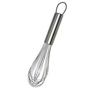 KitchenCraft Frullino a mano in acciaio inox, 25 cm (10"), argento