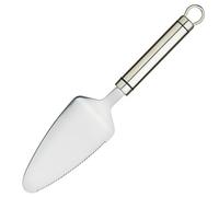 Kitchen Craft - Paletta da cucina professionale, acciaio INOX, manico ovale - NU