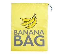 KitchenCraft Borsa riutilizzabile per banane, borsa per frutta da frigo, poliestere, 38 x 28 cm, giallo