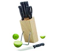 Kitchen Craft-Set di 6 coltelli con Coltello Block-in Legno, in Confezione Regalo