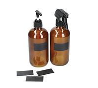 Kitchen Craft Set di Bottiglie Spray, Ambra, Taglia Unica