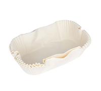 KitchenCraft Fodere per pagnotte, antiaderenti, per torte e pane, 20 x 9 cm, confezione da 40 fodere, bianco