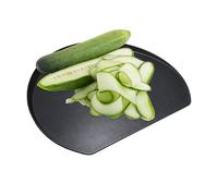 Kitchen Cutting & Kneading Board - Flexible Semi-Circular TPU Mat For Meal Prep, Scratch Resistant Chopping Pad For Home, Restaurant & Picnic | Durable Pastry Kneading Board, Countertop Safe