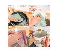 Kitchen Dish Towels,Reusable,Absorbent,Nonstick,Quick-Drying(12 Pack) (Gray,Pink,Green,Purple) 2025