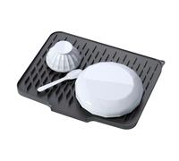 Kitchen Drain Pad, Silicone Dish Drying Mat, Tilt Water Mat, Insulation