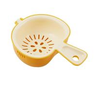 Kitchen Draining Basket, Double Layer Kitchen Colander Sink Strainer, 2-in-1 Food Container, Colander for Washing Vegetables, Spaghetti and Berries, Easy Drainage System