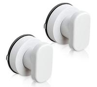 Kitchen-dream Maniglia per porta a ventosa, 2 maniglie a ventosa, cassetti, armadietto, frigorifero, porta in vetro portatile, maniglia con forte ventosa per il bagno