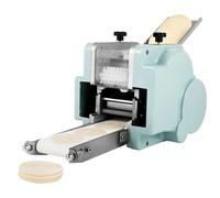 Kitchen Electric Dumpling Maker 8cm Household Easy Rechargeable Automatic Quick Dumpling Pierogi Maker 140W 60Pcs/Mins Automatic Wrapper Maker for Kitchen Noodle Shops (8cm 10g)