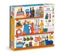 Galison Puzzle Kitchen Essentials Multicolore 500 pezzi sagomati