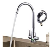 Kitchen Faucet - Black Kitchen Faucet | 2 Maniglie Kitchen | Two-handle Kitchen Faucets | Home & Garden Accessory for Family Bathroom Garden Commercial Friends | Kitchen With Pull Down