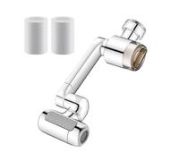 Kitchen Faucet Extender - 4 Mode Rotatable Swivel Attachment, Upward Mist Function, Water Adapter | Easy Install Accessory Perfect For Home Dorm Rental Shower Room Face Washing Dish