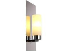 Kitchen Faucet Lampade pareti Arte Ferro Semplice Moderna personalità Creativa murale d'Argento con e26/e27 basi Calde Luce Calda per Le Scale del corridoio da Parete di Sfondo d'ingresso