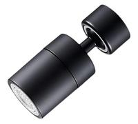 Kitchen Faucet Spray Head Filter Adjustable 360° Rotary Splashback Tap Nozzle Bubbler Kitchen Sink Faucet Aerator Bathroom Fit(360L Double mode S2)