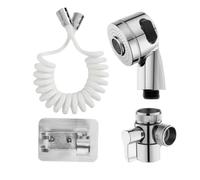 Kitchen Faucet Sprayer Attachment - 10.4x5.45cm Bathroom Hose Head, Flexible Adapter, Sink Hoses Sprayer Accessory, Sprayers Set For Tub Bathroom Utensils Cleaning Pet Grooming Hair Washing