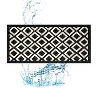 Kitchen Floor Mats, Assorbente non Slip Plaid Rugs, Impermeabile Washable Soft Standing Carpets, Sturdy Compact Floors Protection for Home, Kitchen, Laundry, and Bathroom Areas