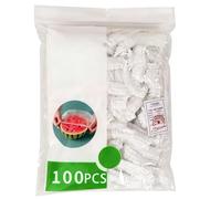 Kitchen Food Covers - 100PCS Clear Elastic Wraps, Bread Proofing | Bread Proofing Cover for Fresh Fruits Vegetables Sourdough Bread Baking Plates Dishes Containers