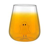 Kitchen Glassware Mug | Glass Coffee Cups,Halloween Cocktail Glasses For Coffee Juice Wine Tasting Cocktail Party Bar Home Serving Themed Event Seasonal Celebration Fall Gathering