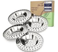 Kitchen Helpis® 4 filtri di scarico adatti per tutti i scarichi, extra