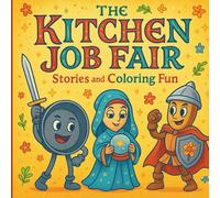 Kitchen Job Fair: A Story and Coloring Adventure / Coloring Book: Discover Kitchen Tools and Their Jobs While You Color and Learn