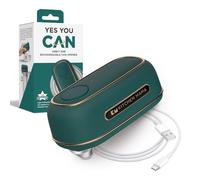 Kitchen Mama Apriscatole Elettrico Ricaricabile Orbit One: mani libere, ricarica USB-C, arresto automatico, bordo liscio, sicurezza, lama per lattine grandi, per uso intensivo, con scatola