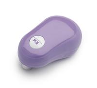 Kitchen Mama One-Touch Apriscatole Elettrico - Apri Lattine Automatico, Bordi Lisci e Sicuri, Ergonomico Facile Impiego Mani Sofferenti Artrosi, Design Compatto Senza Fili (Viola)