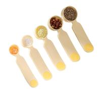 Kitchen Measuring Spoons, Portion Serving Utensils, Food Measuring Spoons with Accurate Volume, Meal Prep Restaurant Accessory, Catering Commercial Buffet, Apartment Dormitory Cooking Utility