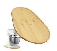 Kitchen Mixer Tray - Sliding Mat 38.7x27.5cm, Wood Countertop | Appliance Cooking Accessories Long Lasting Mover For Home Cabinet Restaurant Household Mixer Storage Organization Tool