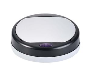 Kitchen Move 103 - Coperchio automatico per cestino dei rifiuti da cucina, con sensore ABS, 30.5 x 13 x 30.5 cm, colore: Rosa nero